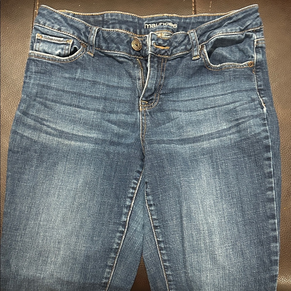 Maurices Women's Dark Blue Skinny Jeans